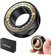 Upgraded Fidget Spinner for Stress Relief Magnetic Fidget Ring Toy with Mechanical Sound Sensory ...