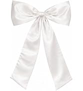 YonJeeky Big Bow Decorations 41 x 26 Inch Giant Satin Ribbon Bows for Birthday Party Backdrop Wal...