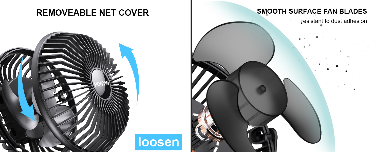 clip on fan stroller fan usb fan for desk table fan personal fan
