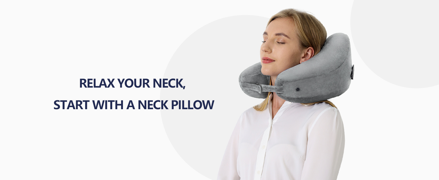 What scenarios is the neck pillow suitable for? This pillow is not only for airplane travel camping