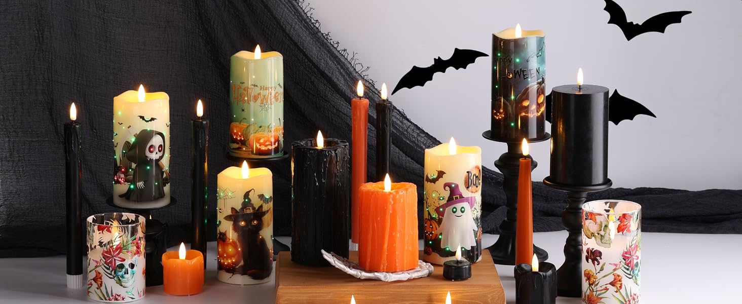 eywamage halloween candles