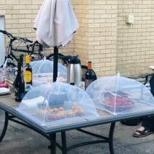 Enjoy outside food