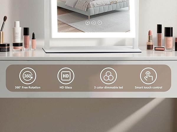 vanity mirror with lights