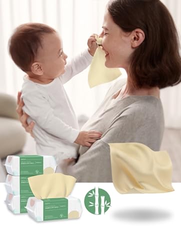 bamboo soft dry baby wipes