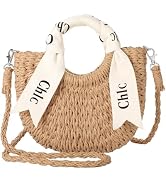 Loiyadn Straw Bag - Cute Woven Straw Purse, Beach Bags for Women Vacation & Daily Use, Handbag or...