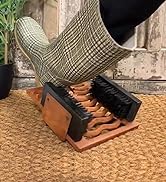 ARSUK 3 in-1 Welly Boot Brush Mud Scraper Scrubber Jack Puller - Shoe Dirt Remover Cleaner for In...