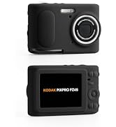 SQERO Silicone Camera Case for Kodak PIXPRO FZ45 Digital Camera, Soft Case Cover Slim Rubber Came...