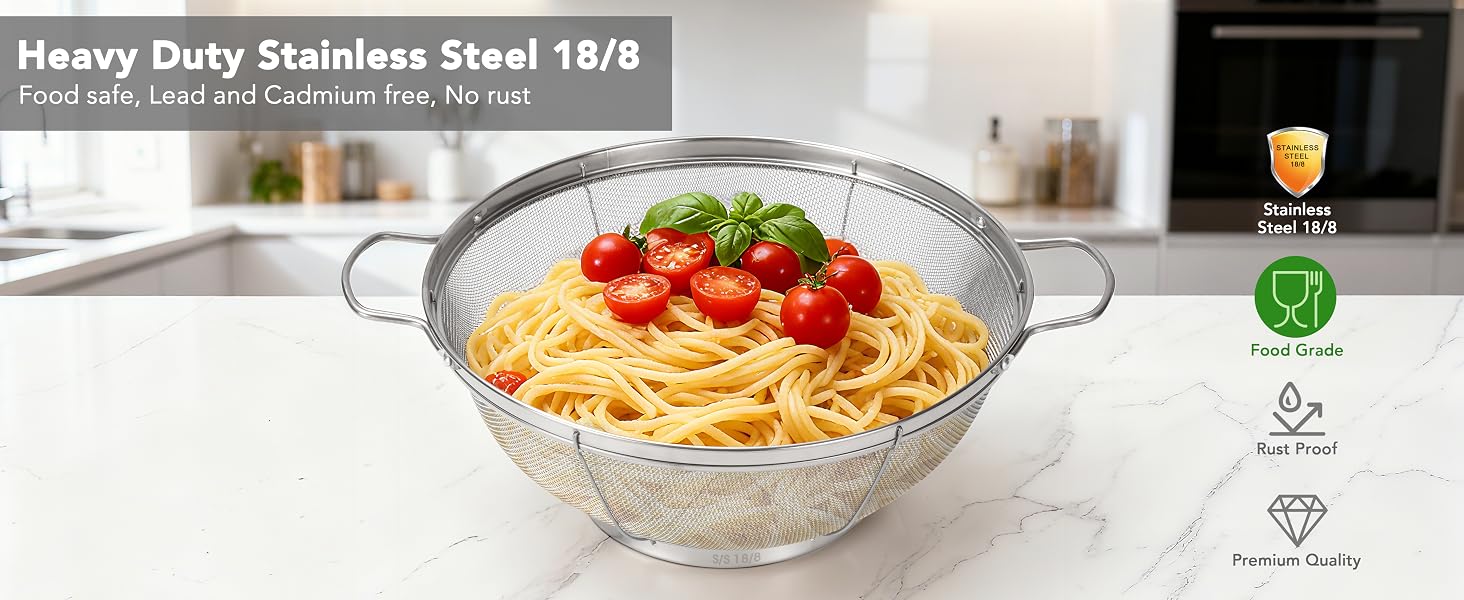 heavy duty stainless steel 18/8