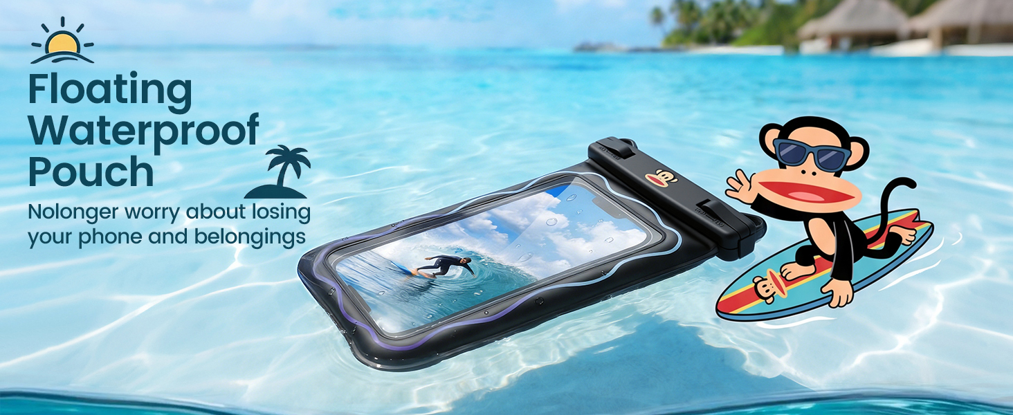 waterproof phone pouch