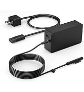 Surface Pro Charger 65W, Surface Laptop Charger for Microsoft Surface Pro 9/8/7+/7/6/5/4/3/X, Sur...
