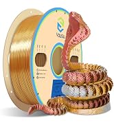 YOUSU PLA Filament1.75mm, Triple Color Coextrusion Silk 3D Printer Filament 1.75mm for 3D Printer...