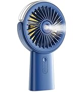 Otlonpe Handheld Misting Fan Portable, 4000mAh Rechargeable Small Personal Water Spray Hand Held ...