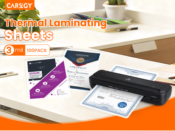 Matte Thermal Laminating Pouches