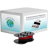 Red and Black Printing Calculator Ribbons Compatible with GR24 by Paper Planet | Replacement Addi...