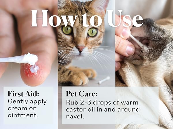Sky Organics Organic Cotton Swabs can be used for first aid and pet care
