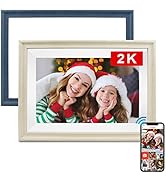 Frameo 8 Inch WiFi Digital Photo Frame with 2k IPS Touch Screen HD Disply,Built-in 16GB Storage,A...