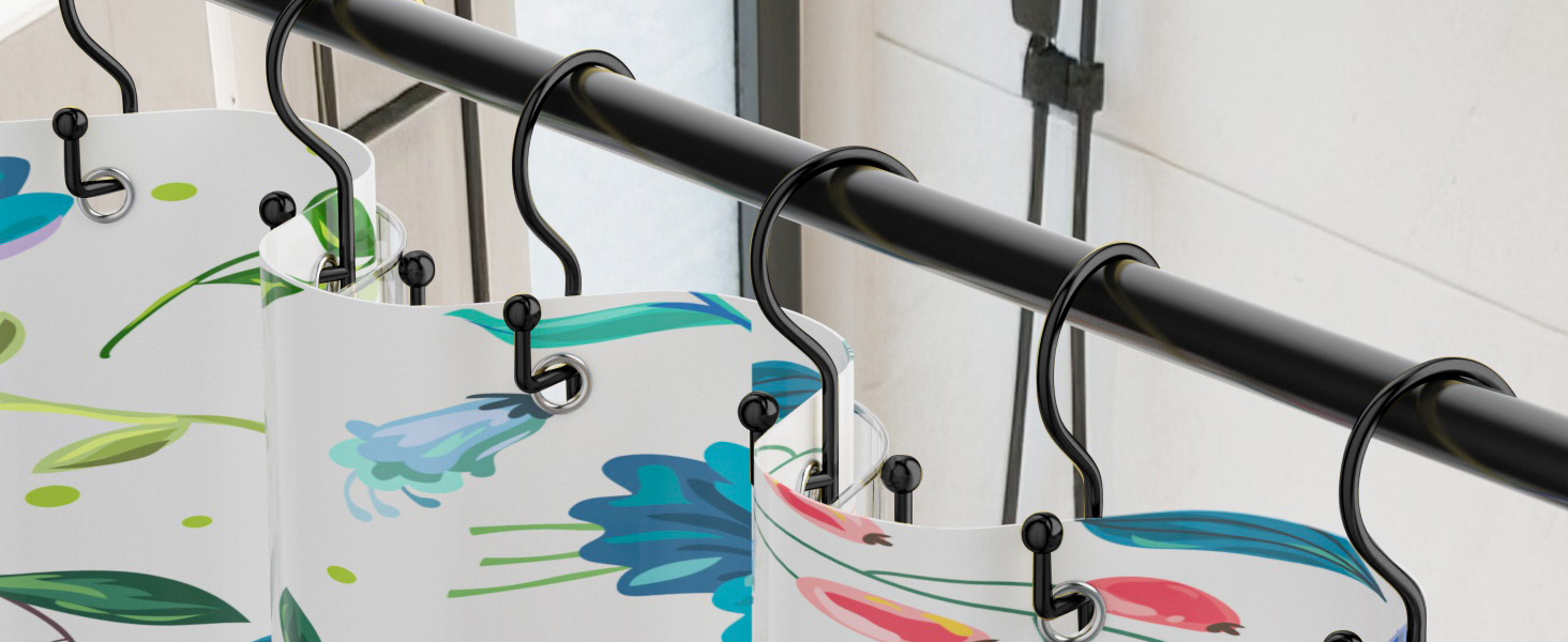 shower hooks for shower curtain