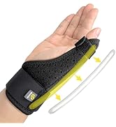 Bracoo Thumb Splint Stabilizer, Wrist Support Brace for Arthritis & Sprained Pain Relief, de Quer...