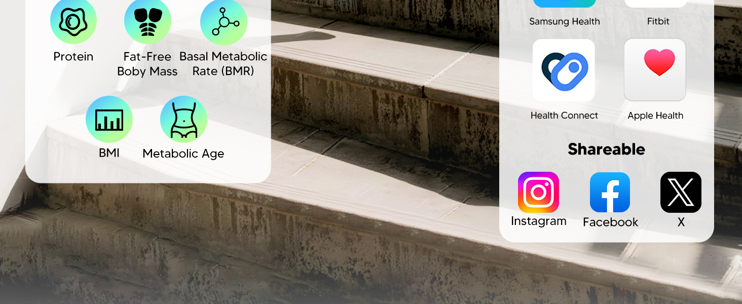 arboleaf smart body scale