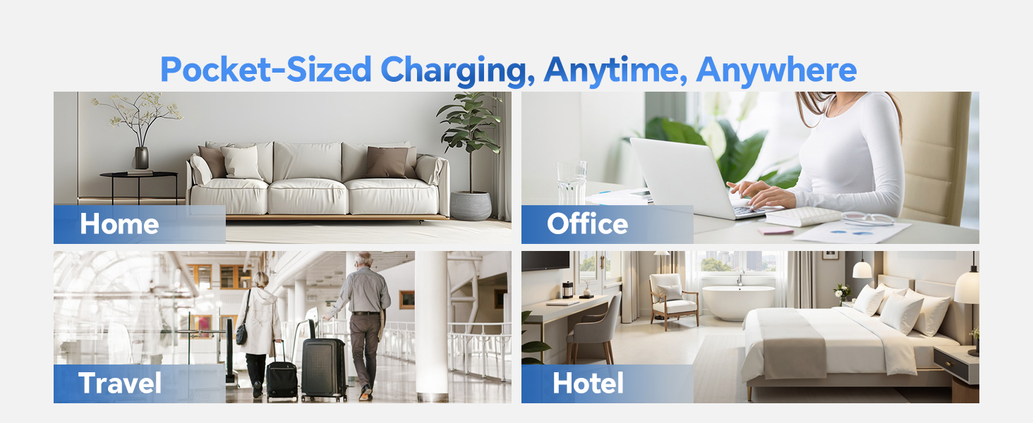 Includes foldable and retractable pins for enhanced portability.