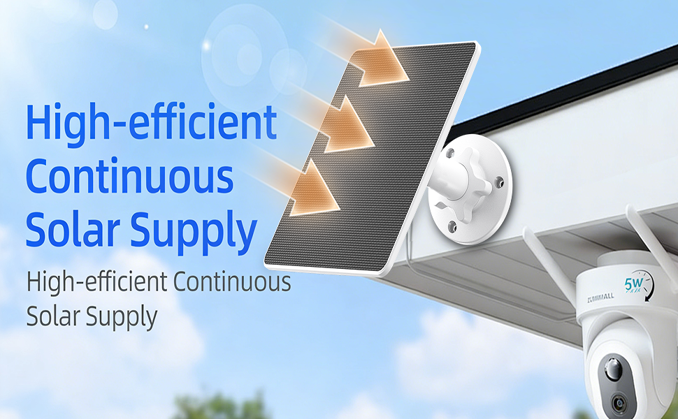High-Efficient Continuous Solar Supply