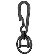 PJYTAC Key Chain Clip Titanium Carabiner Keychain Quick Release Carabiner for Keys Titanium Key R...