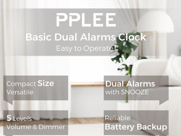 alarm clocks for bedrooms