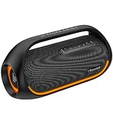 Tronsmart Bang(Upgraded) 60W Bluetooth Speakers with Subwoofer, IPX6 Waterproof Loud Bluetooth Sp...