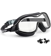 Swim Goggles No Leaking Anti-Fog Pool Goggles Swimming Goggles for Adult Men Women Youth, UV Prot...