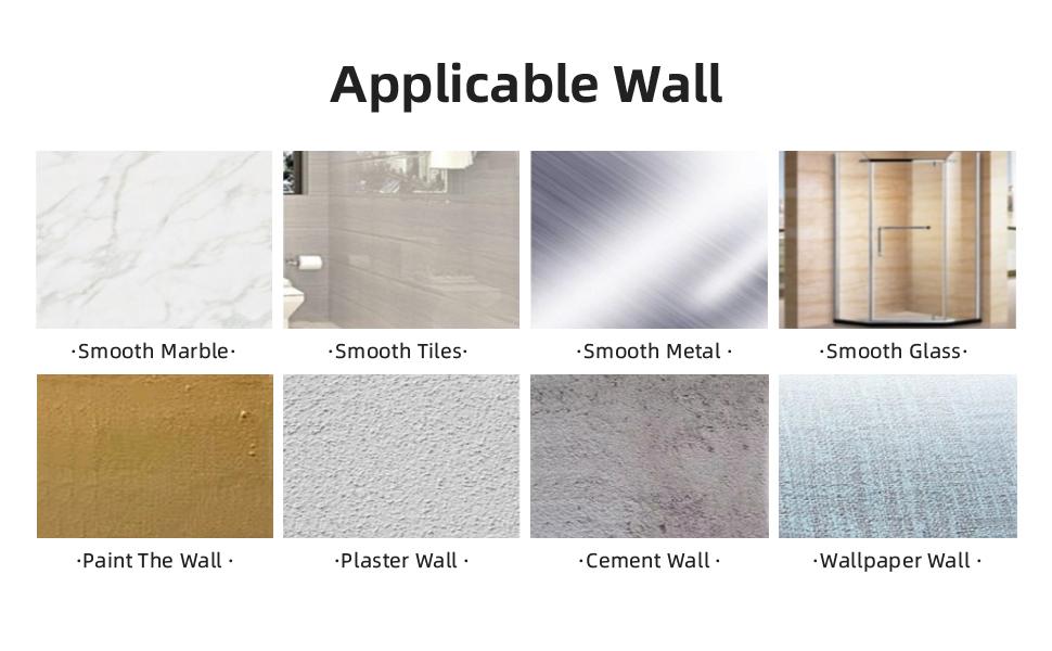 Suitable for wall