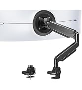 MOUNT PRO Single Monitor Mount for Max 43 Inch Ultrawide Computer Screen, Premium Aluminum Heavy ...