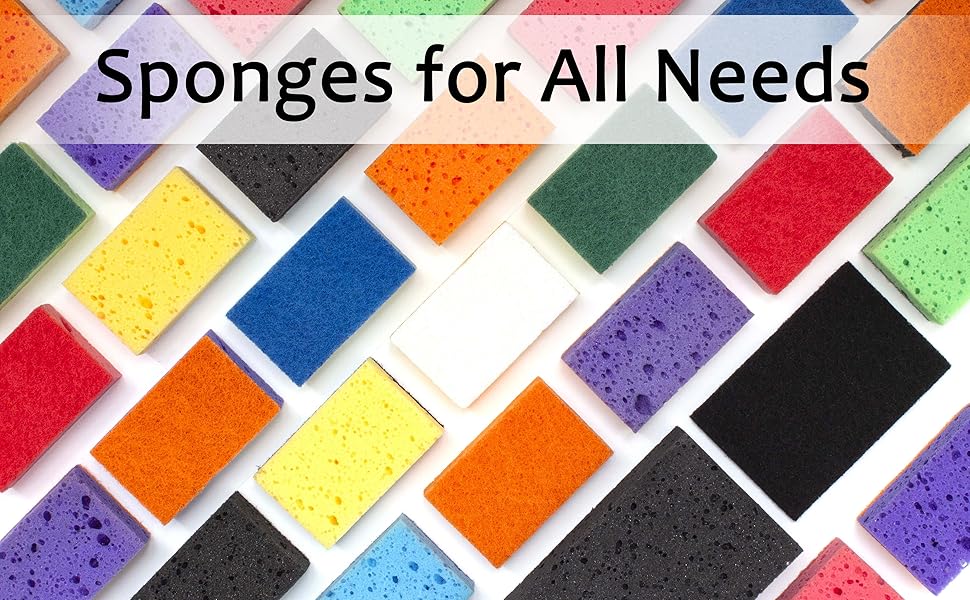 Okleen sponges fiber scour pad