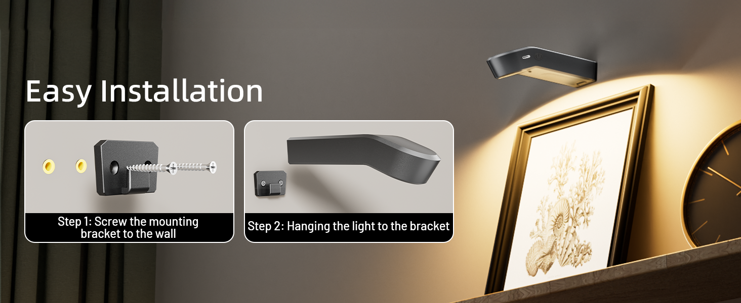 wall lights for pictures