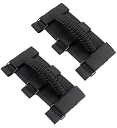 Pack of 2 Roll Bar Grab Handles for Jeep Wrangler TJ YJ JK JL Sahara Rubicon X Sports Freedom & G...