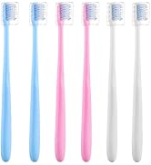 Fremouth V-Shaped Orthodontic Toothbrush for Braces, Soft Bristles, 6 Count