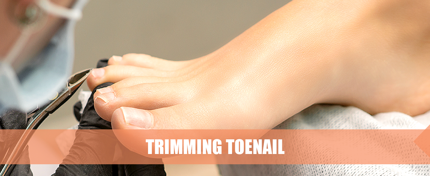 Trimming Toenail Edge