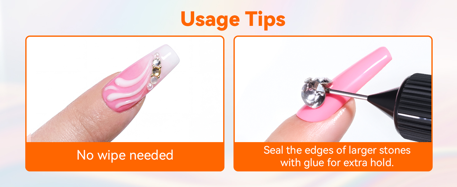 3d gel nail art