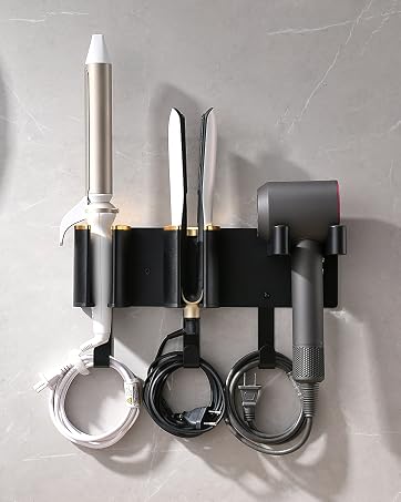 Metal hair tool organizer