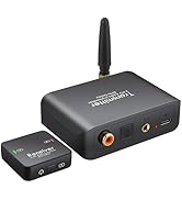 PROZOR 2.4Ghz Wireless Audio Transmitter Receiver for TV Support Optical Coaxial 3.5mm Input 96kH...