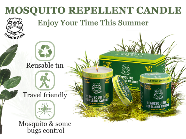 mosquito repellent candle