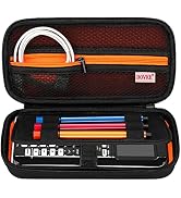 BOVKE Hard PU Graphing Calculator Carrying Replacement Case for Texas Instruments TI-84 Plus CE/T...