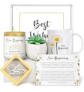New Beginnings Box Gifts for Women, Farewell Gifts For Coworkers, Self, New Job Going Away Break ...