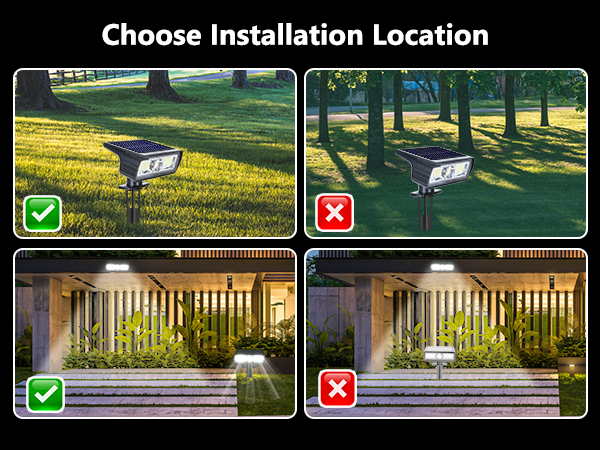 solar spot lights