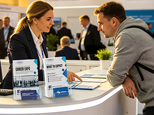 brochure stand