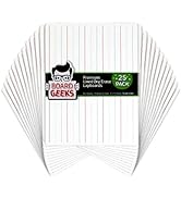 Board Geeks Dry Erase Lapboards 9"x12" - 25 White Board for Teachers, Students, Children | Reusab...