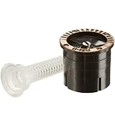 Rain Bird 12DSH Dual Spray Nozzle, 180° Half Circle Pattern, 9' - 12' Spray Distance