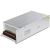 ALITOVE DC 24V 20A 480W Power Supply Transformer Switch AC 110V / 220V to DC 24V 20amp Universal ...