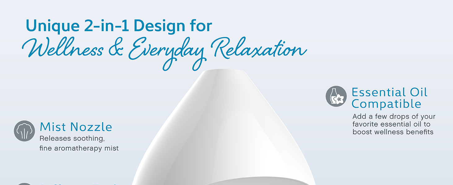 everyday relaxation aromatherapy diffuser pink salt rock lamp essential oil calming mist