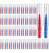 VINSULLA Interdental Brush,Toothpick Tooth Flossing Head Oral Dental Hygiene Brush, Braces Cleani...