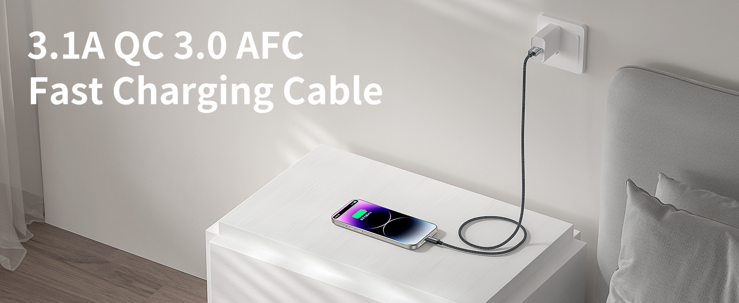 usb a to usb c cable fast charging iphone 15 pro max data transfer type c apple charger high speed